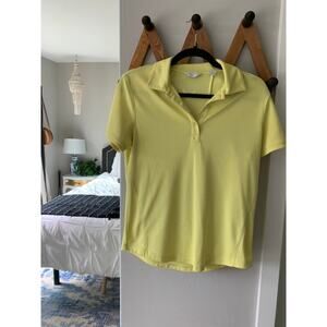 Women's Callaway Yellow Golf Polo SZ Small